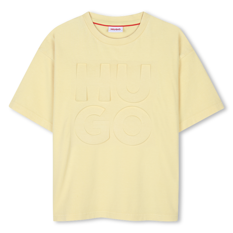 Faded cotton T-shirt HUGO 
                    BOY