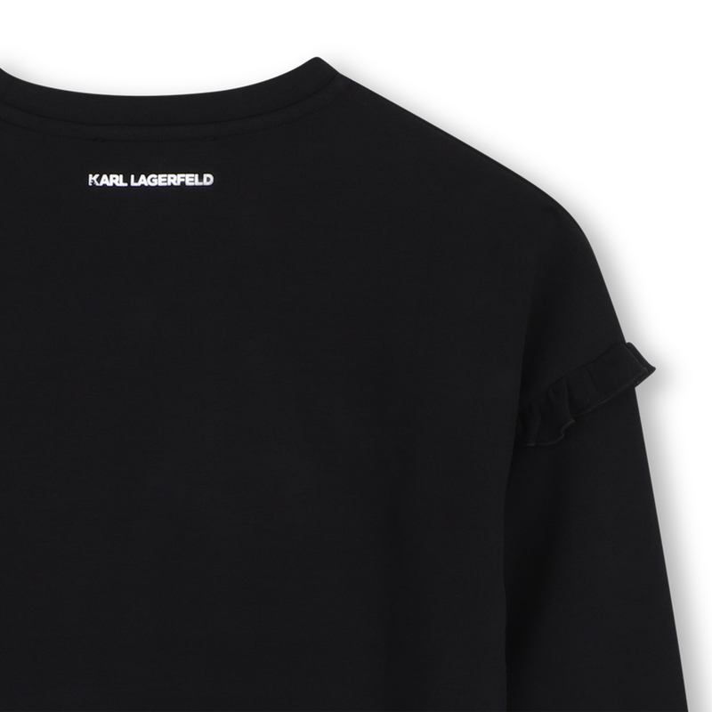 Long Sleeve Dress KARL LAGERFELD KIDS 
                        GIRL