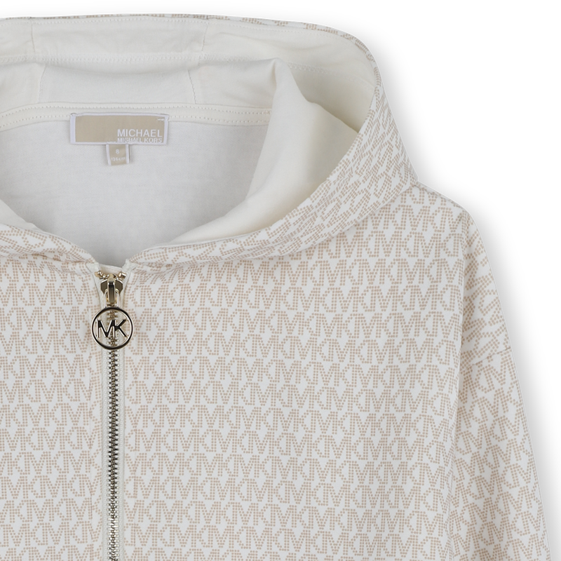 Zip-Up Hoodie MICHAEL KORS 
                        GIRL