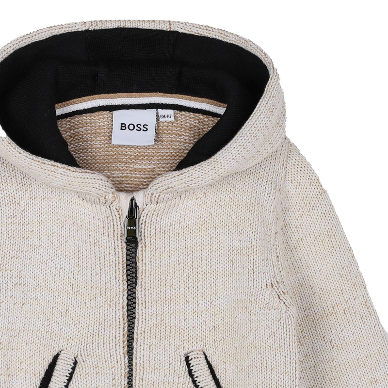 Hooded Cardigan BOSS 
                    BOY