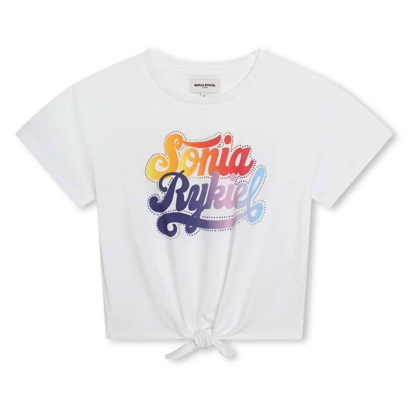 Gradient Print T-Shirt SONIA RYKIEL 
                    GIRL