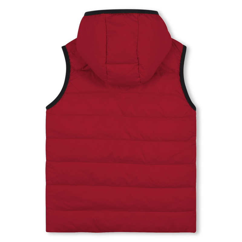 Flann-effect hooded puffer jacket BOSS 
                        BOY