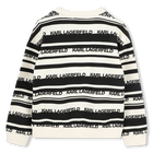 Striped sweatshirt KARL LAGERFELD KIDS 
                    BOY