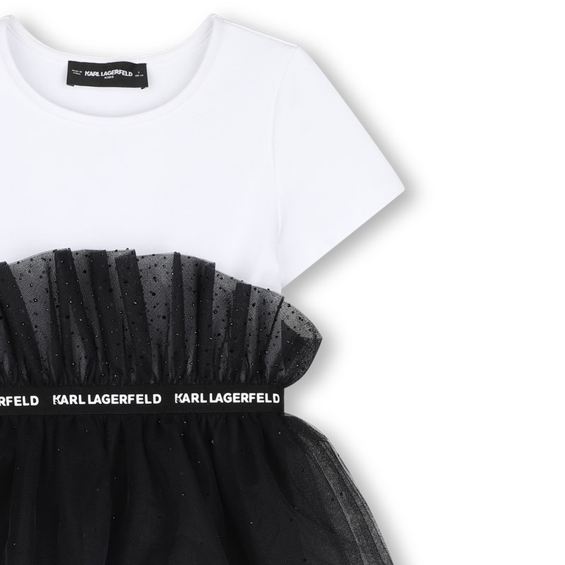Ceremony dress KARL LAGERFELD KIDS 
                        GIRL