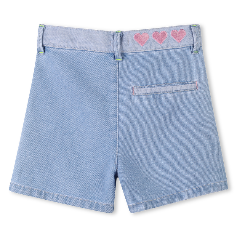 Adjustable-waist denim shorts BILLIEBLUSH 
                        GIRL