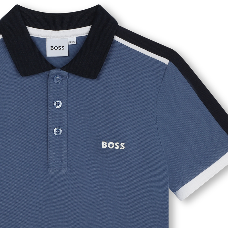 color-block polo shirt BOSS 
                    BOY