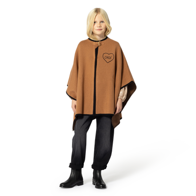 Knitted cape CHLOE GIRL