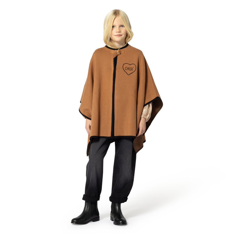 Knitted cape CHLOE 
                        GIRL