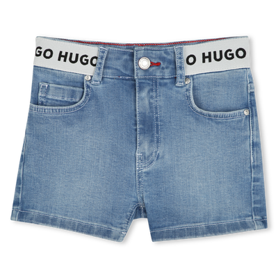 Denim shorts with pockets HUGO GIRL