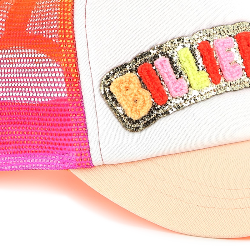 Cap with terry-cloth badge BILLIEBLUSH 
                        GIRL