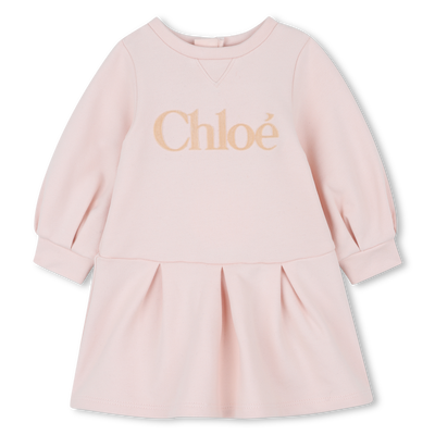 Cotton fleece dress CHLOE GIRL