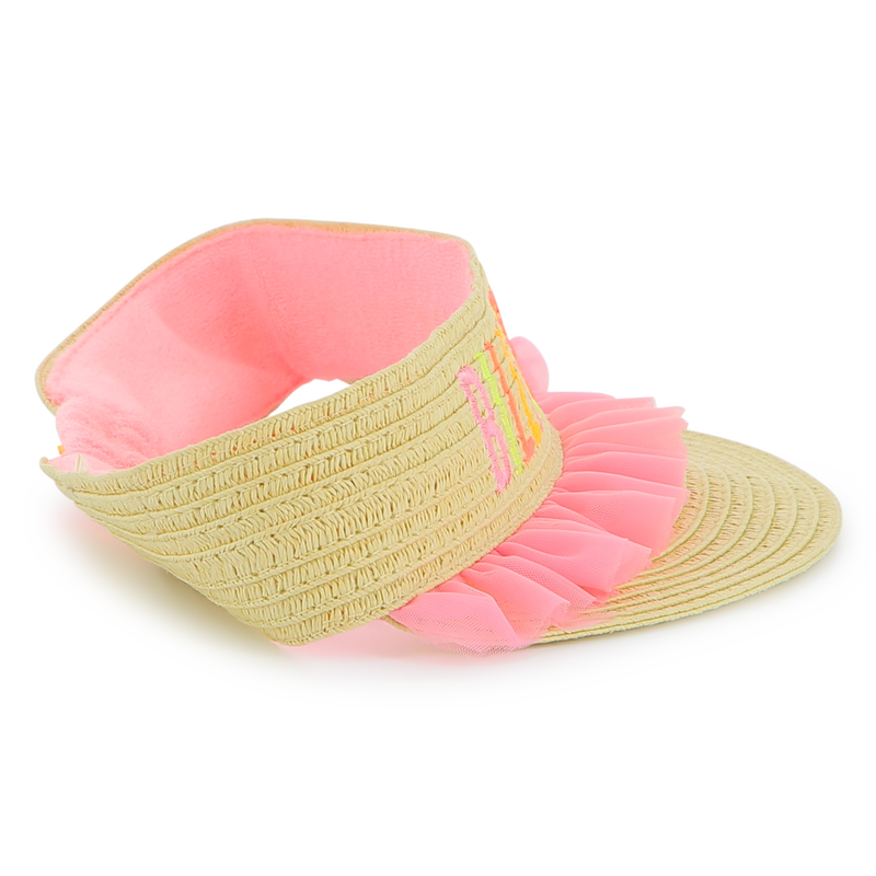 Embroidered logo visor BILLIEBLUSH 
                        GIRL