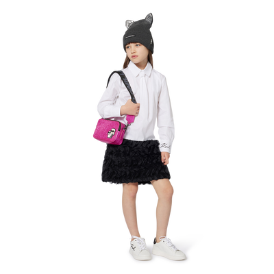 Long sleeve dress KARL LAGERFELD KIDS GIRL