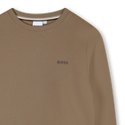 Round neck sweatshirt BOSS 
                    BOY