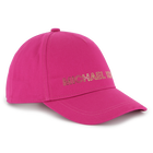 Cotton twill baseball cap MICHAEL KORS 
                    GIRL