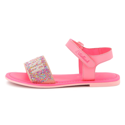 Leather Velcro sandals BILLIEBLUSH GIRL