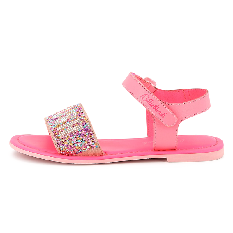 Leather Velcro sandals BILLIEBLUSH 
                        GIRL