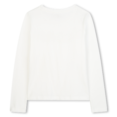 Long-sleeved jersey T-shirt MICHAEL KORS GIRL
