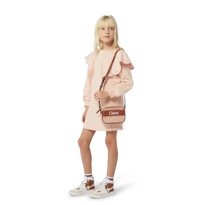 Ruffled Fleece Dress CHLOE 
                    GIRL