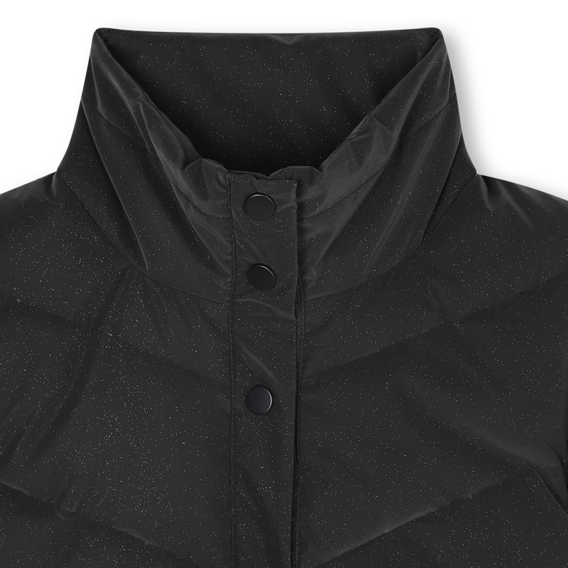 Sleeveless glitter down jacket BILLIEBLUSH 
                        GIRL