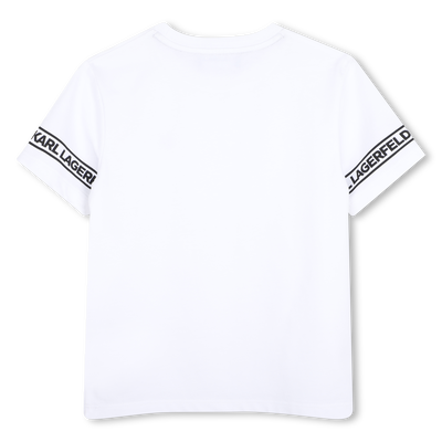 Short sleeve t-shirt KARL LAGERFELD KIDS BOY