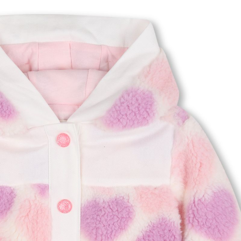 Heart Print Coat BILLIEBLUSH 
                        GIRL