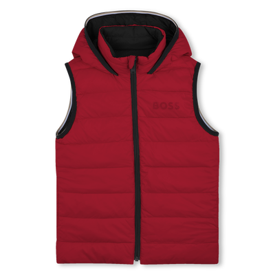 Flann-effect hooded puffer jacket BOSS BOY