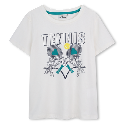 Short-Sleeved T-Shirt KIDS AROUND GIRL