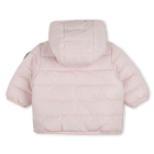 Hooded down jacket MICHAEL KORS 
                    GIRL