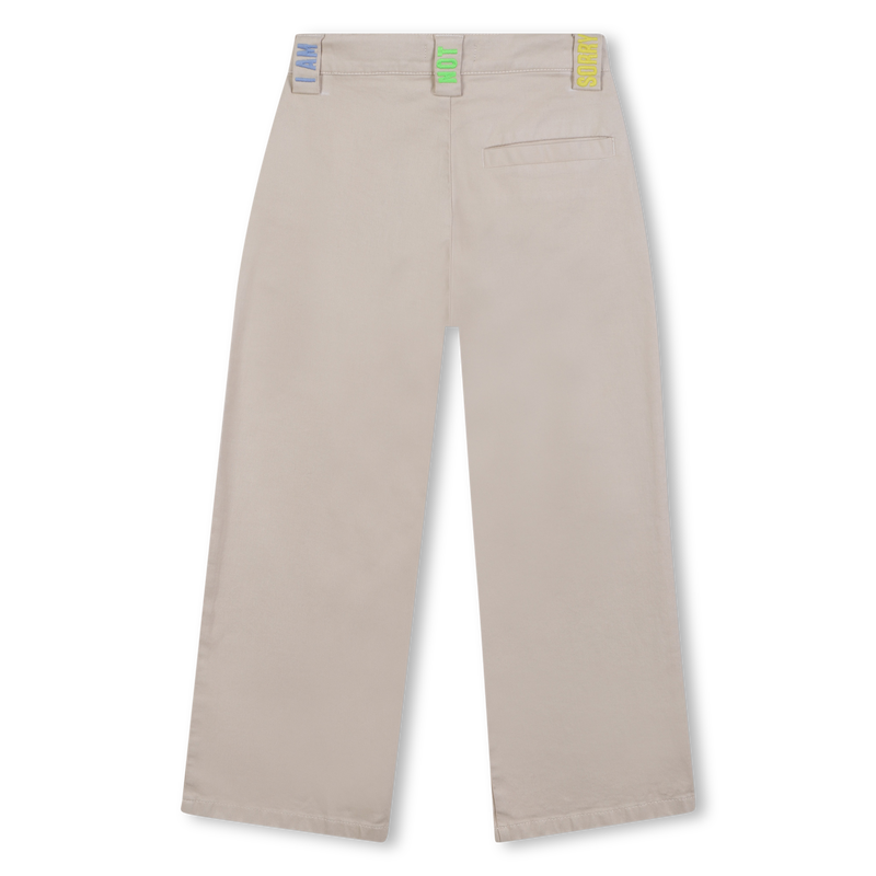 Twill trousers BILLIEBLUSH 
                        BOY