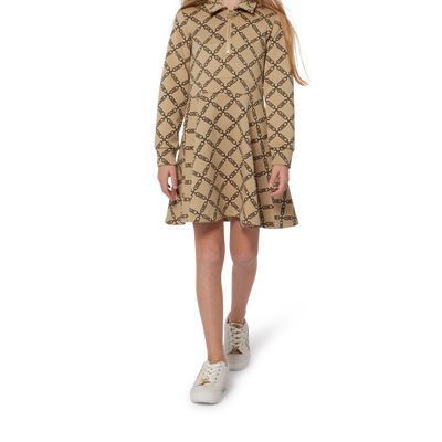 Long-Sleeved Zip-Up Dress MICHAEL KORS GIRL