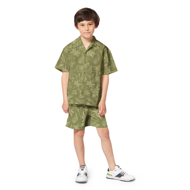 Printed cotton Bermuda shorts BOSS 
                        BOY