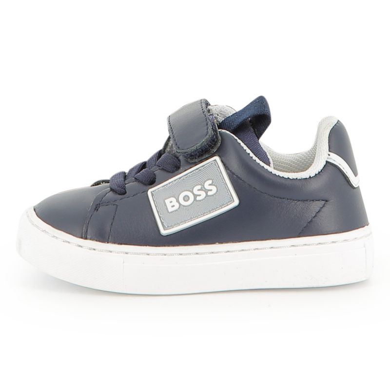 Cowhide leather sneakers BOSS 
                        BOY