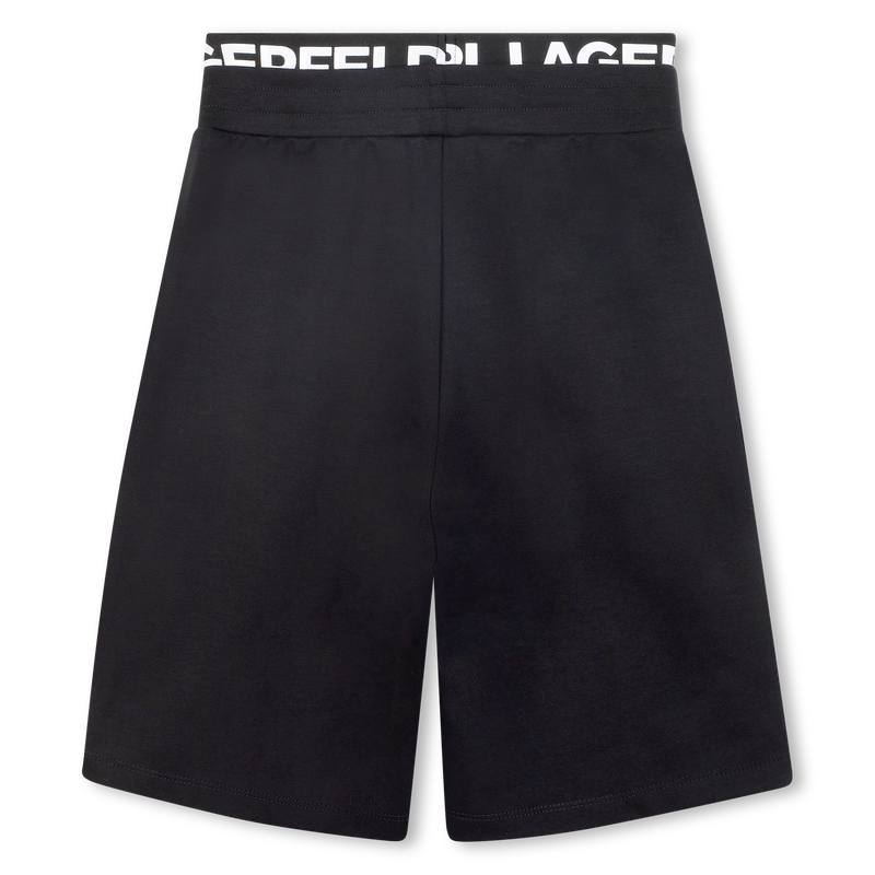 Bermuda shorts in double jersey KARL LAGERFELD KIDS 
                        BOY