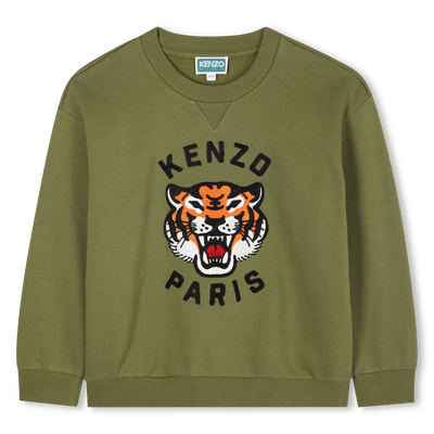 Unbrushed fleece sweatshirt KENZO KIDS BOY