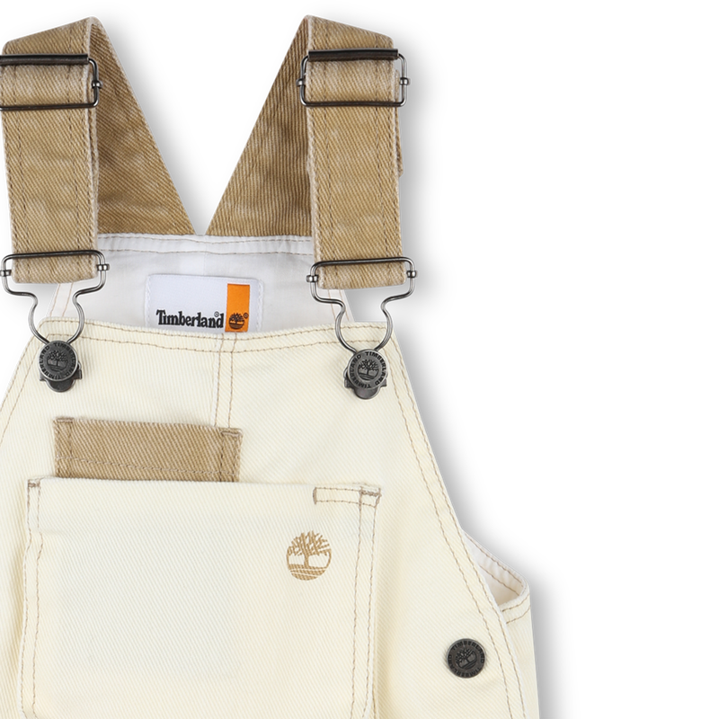 Adjustable overalls with logo TIMBERLAND 
                        BOY