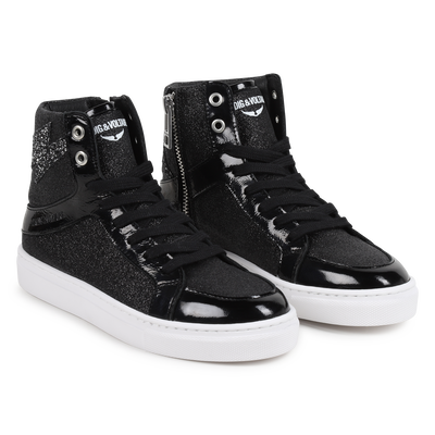 Lace-Up Leather Sneakers ZADIG & VOLTAIRE GIRL