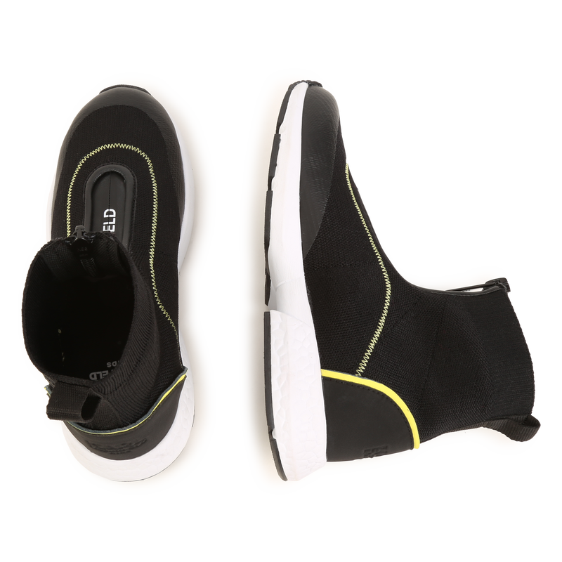 Zipped sock trainers KARL LAGERFELD KIDS 
                    BOY