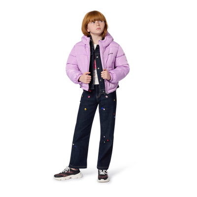 Hooded down jacket HUGO GIRL