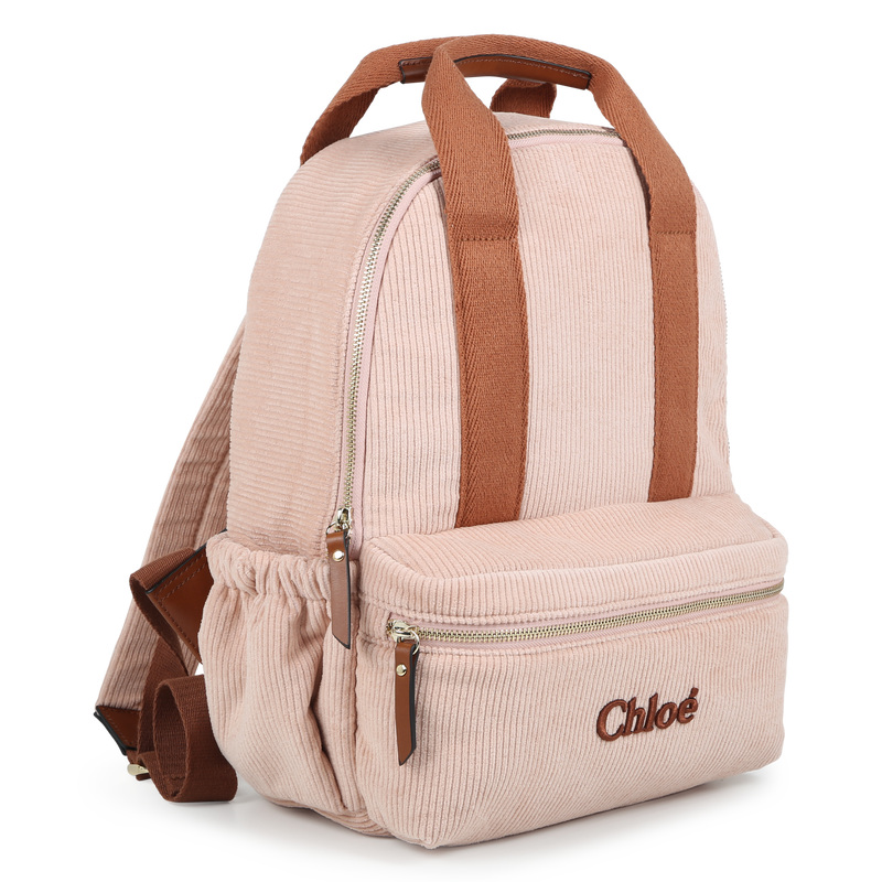 Velvet Corduroy Backpack CHLOE 
                    GIRL