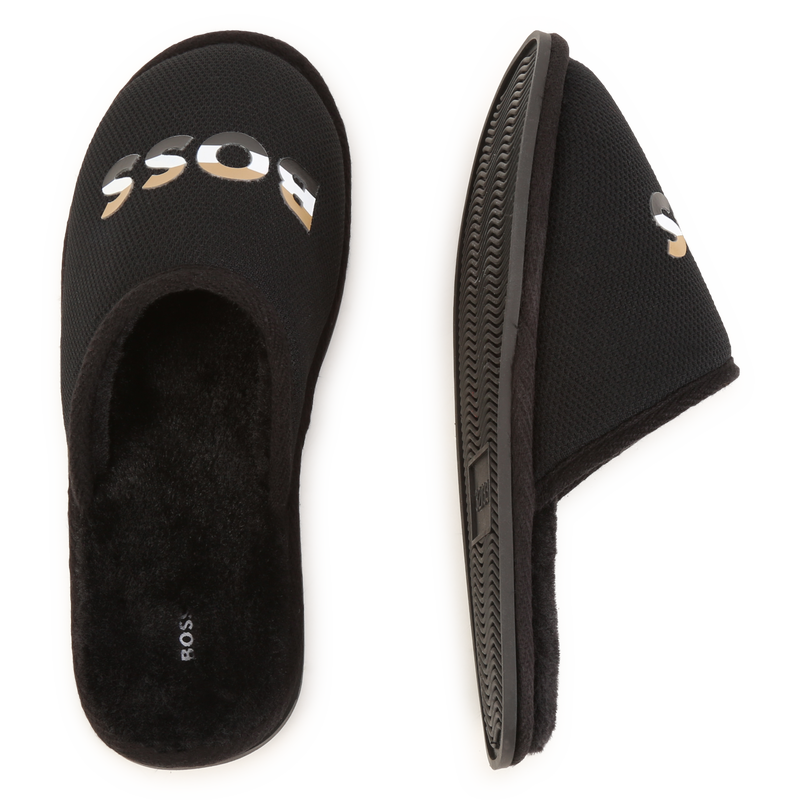 Logo slippers BOSS 
                    BOY