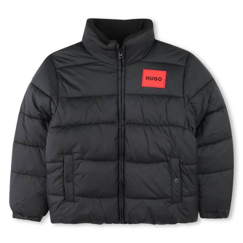 Zip-Up Water-Repellent Parka HUGO 
                        BOY