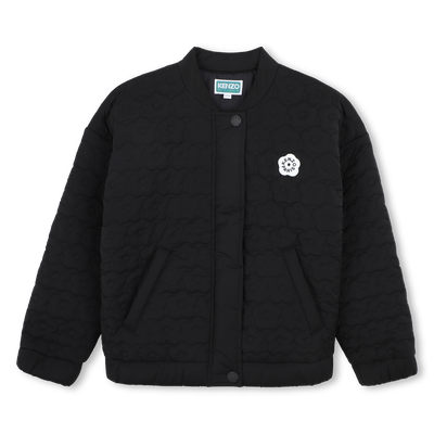 Quilted jacket KENZO KIDS GIRL