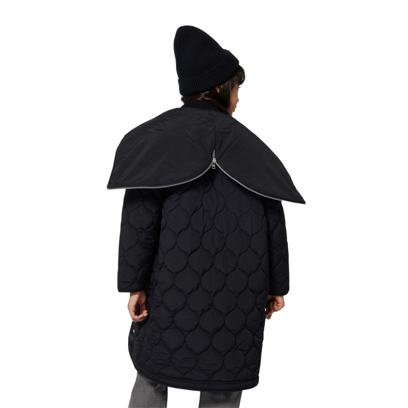 Long hooded parka HUGO 
                        GIRL