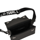 Handbag in fine-grained coated textile KARL LAGERFELD KIDS 
                    GIRL