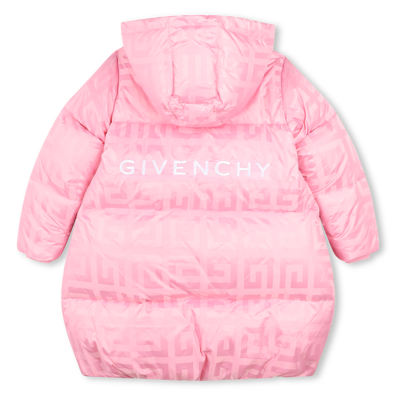 Zip-Up Hooded Puffer Jacket GIVENCHY 
                    GIRL