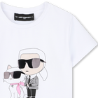 Short-Sleeved T-Shirt KARL LAGERFELD KIDS 
                    GIRL