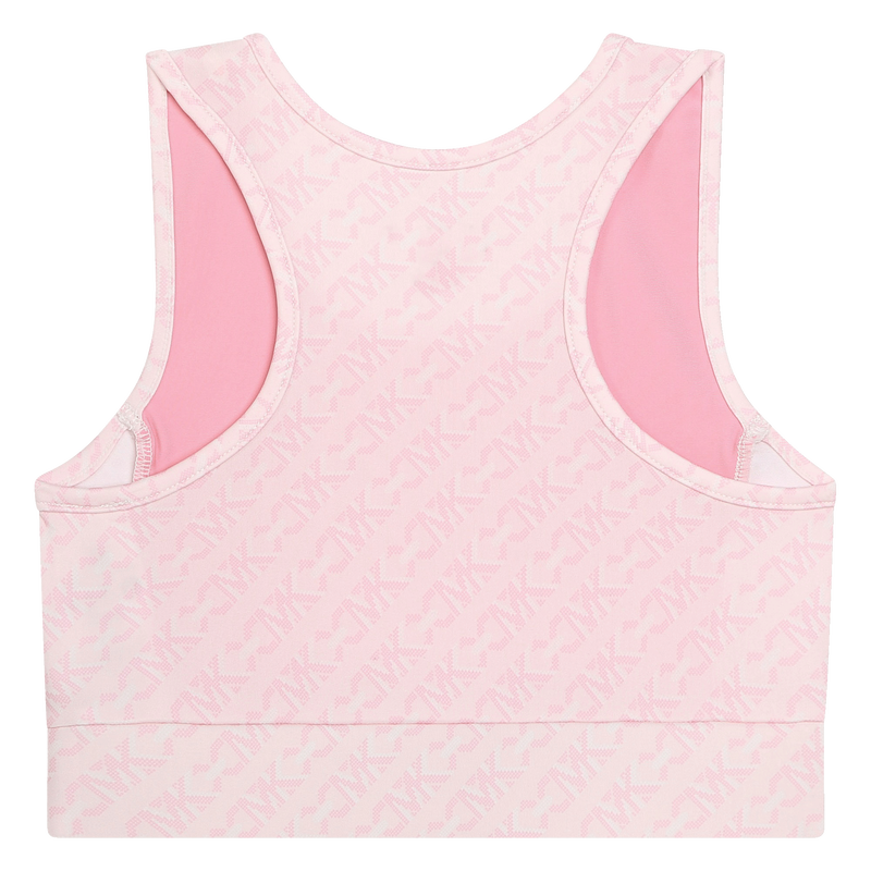 Logo-Print Cropped Cami MICHAEL KORS 
                    GIRL