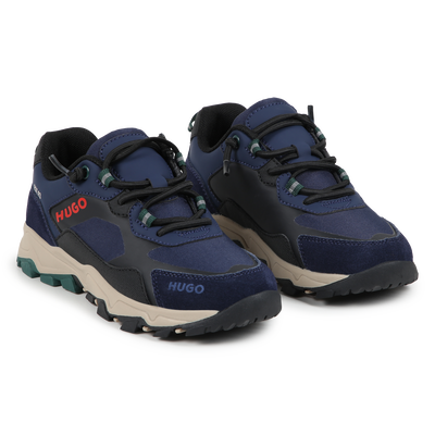 Multi-Material Sneakers HUGO BOY