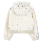Cardigan with golden details KARL LAGERFELD KIDS 
                    GIRL